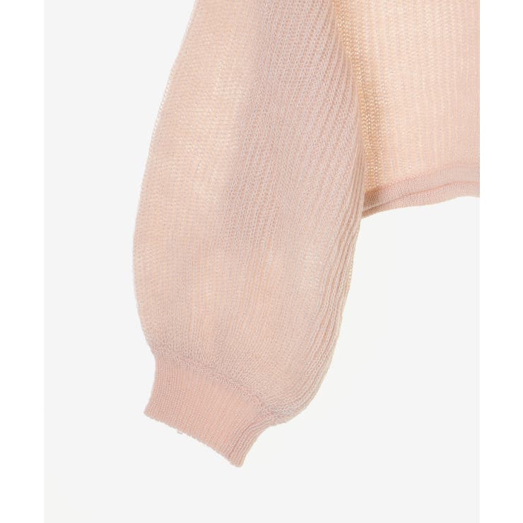 キラキラドロストメッシュニット | MAJESTIC LEGON  | 詳細画像34 