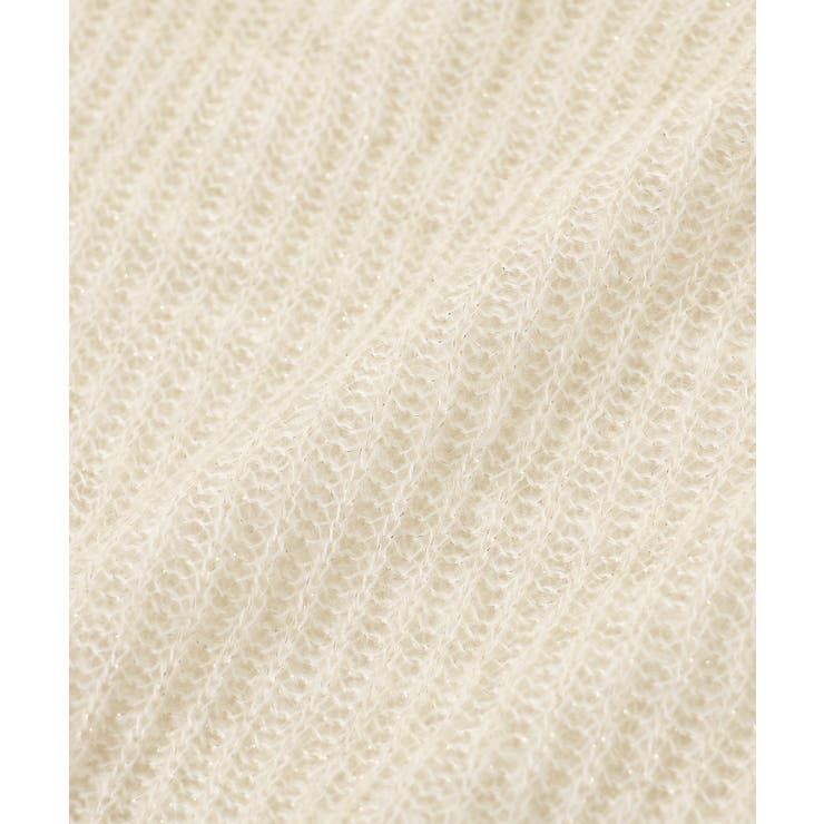 キラキラドロストメッシュニット | MAJESTIC LEGON  | 詳細画像37 