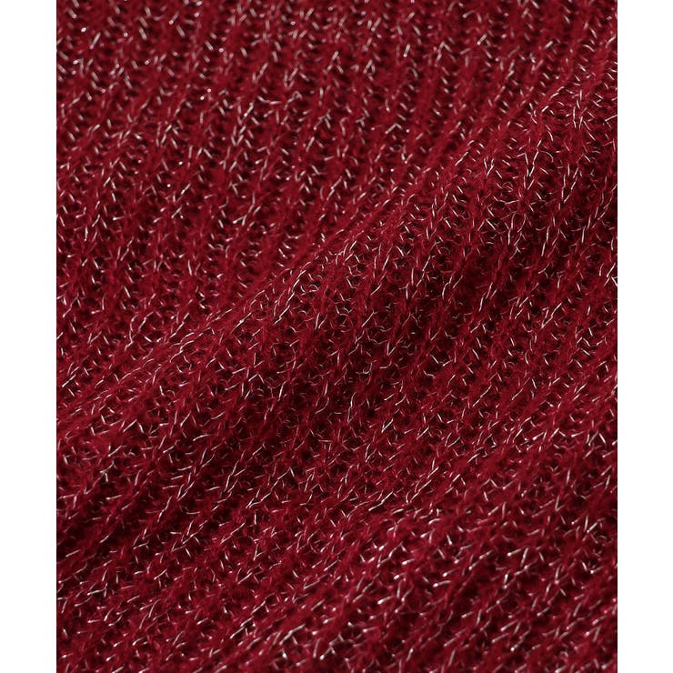 キラキラドロストメッシュニット | MAJESTIC LEGON  | 詳細画像38 