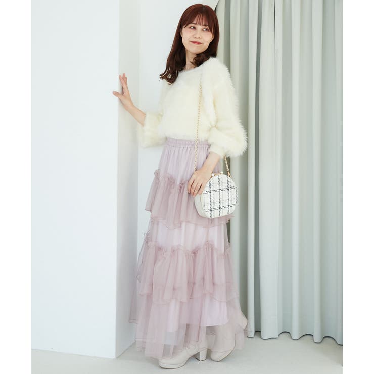 キラメキチョーカーセットシャギーニット | MAJESTIC LEGON  | 詳細画像15 