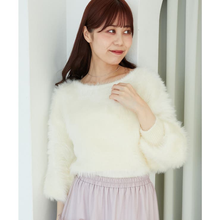 キラメキチョーカーセットシャギーニット | MAJESTIC LEGON  | 詳細画像17 