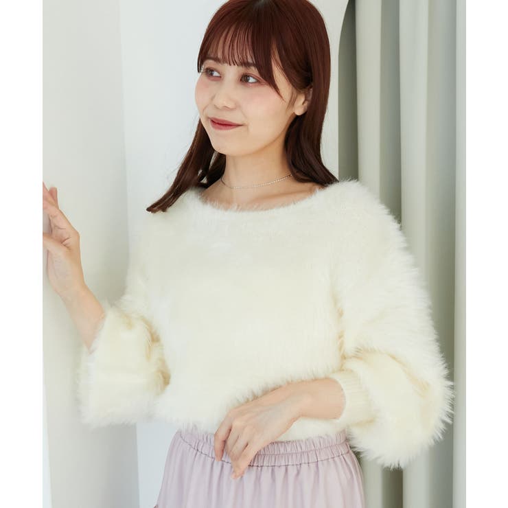 キラメキチョーカーセットシャギーニット | MAJESTIC LEGON  | 詳細画像18 