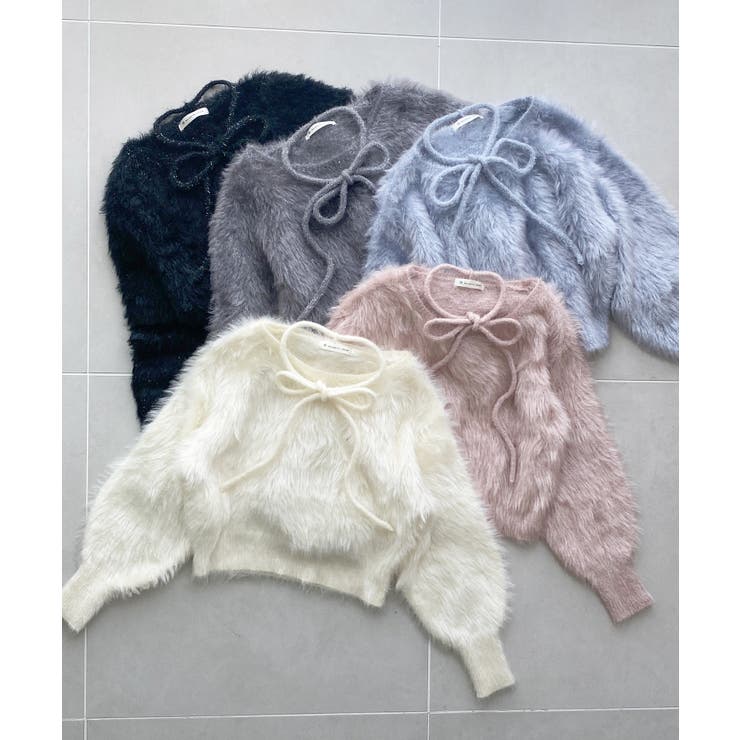 キラメキチョーカーセットシャギーニット | MAJESTIC LEGON  | 詳細画像2 