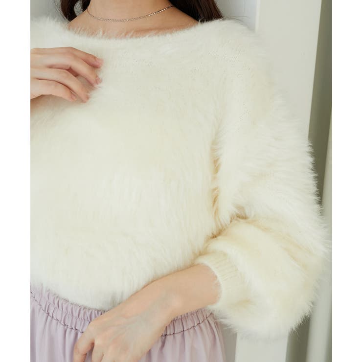 キラメキチョーカーセットシャギーニット | MAJESTIC LEGON  | 詳細画像20 