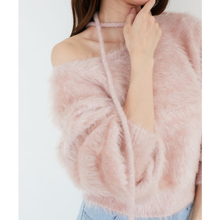 キラメキチョーカーセットシャギーニット | MAJESTIC LEGON  | 詳細画像30 