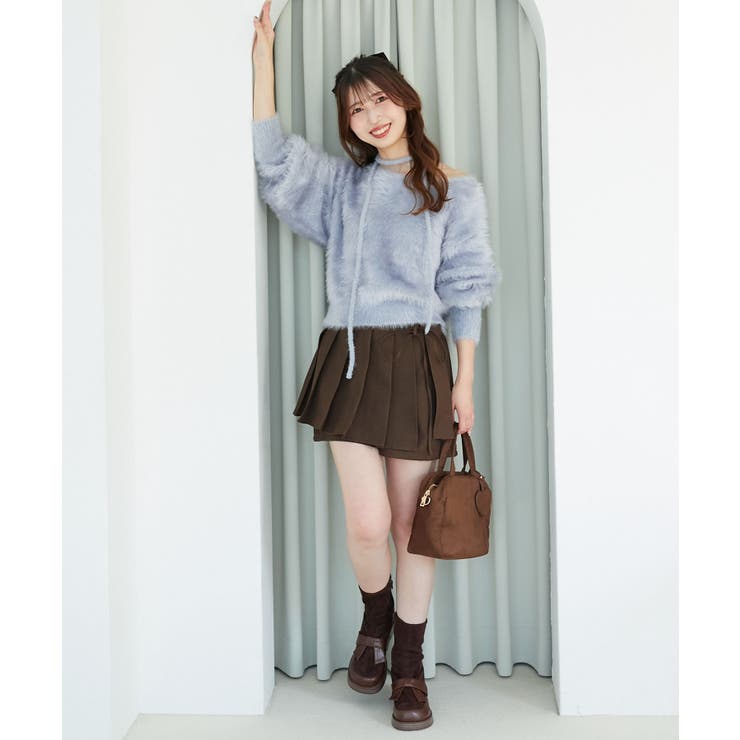 キラメキチョーカーセットシャギーニット | MAJESTIC LEGON  | 詳細画像31 