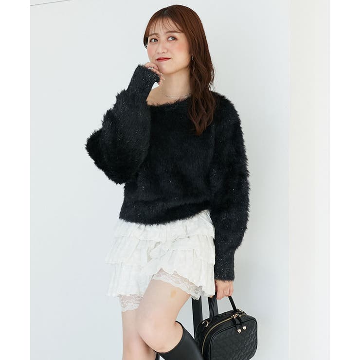 キラメキチョーカーセットシャギーニット | MAJESTIC LEGON  | 詳細画像49 