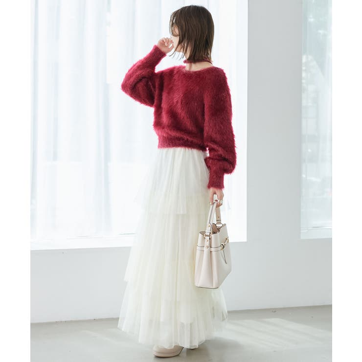 キラメキチョーカーセットシャギーニット | MAJESTIC LEGON  | 詳細画像5 