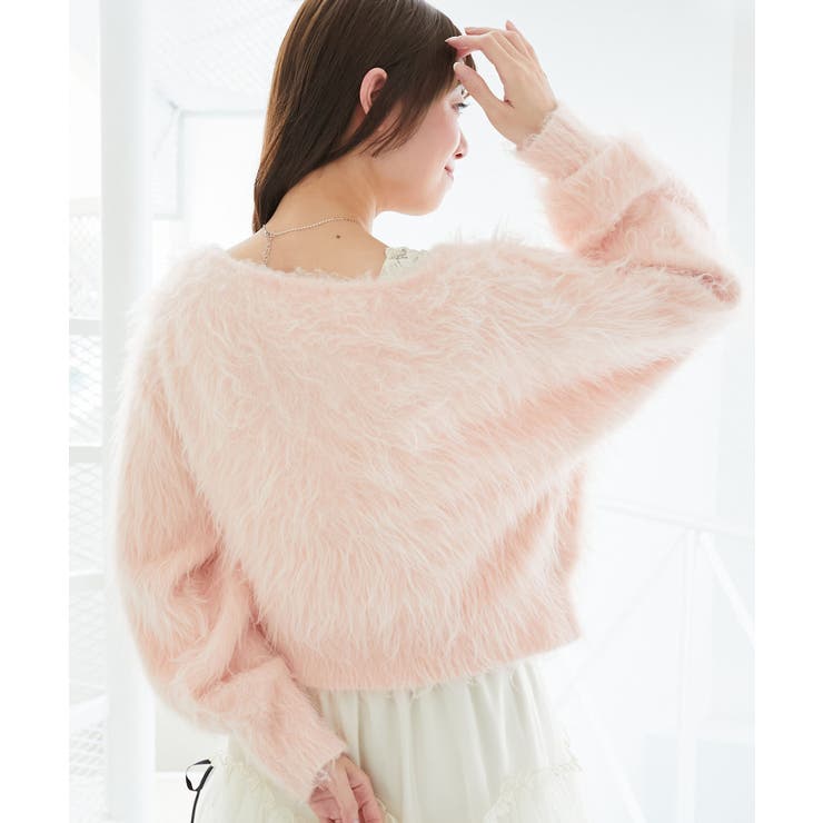 ふわふわカシュクールニット | MAJESTIC LEGON  | 詳細画像15 