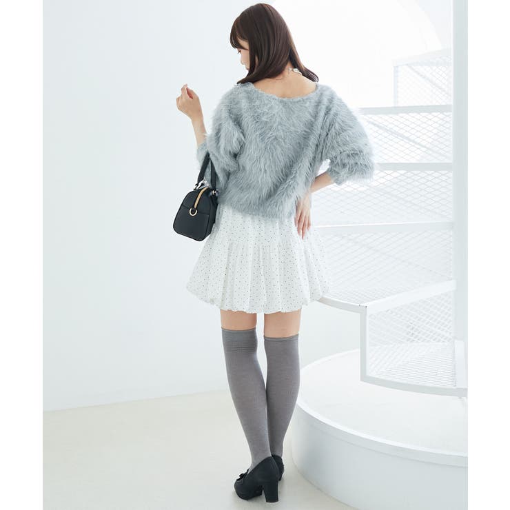 ふわふわカシュクールニット | MAJESTIC LEGON  | 詳細画像19 