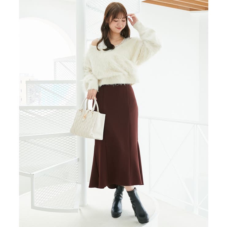 ふわふわカシュクールニット | MAJESTIC LEGON  | 詳細画像2 