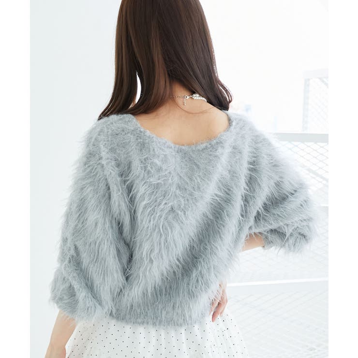 ふわふわカシュクールニット | MAJESTIC LEGON  | 詳細画像22 