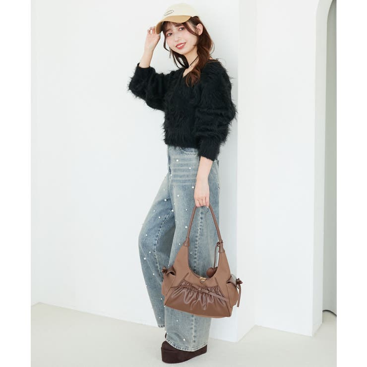 ふわふわカシュクールニット | MAJESTIC LEGON  | 詳細画像25 