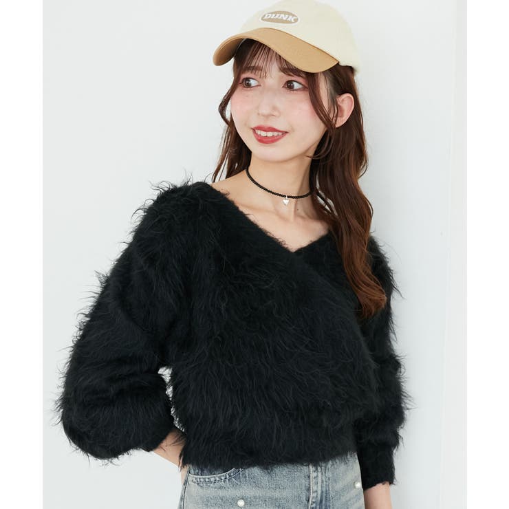 ふわふわカシュクールニット | MAJESTIC LEGON  | 詳細画像28 