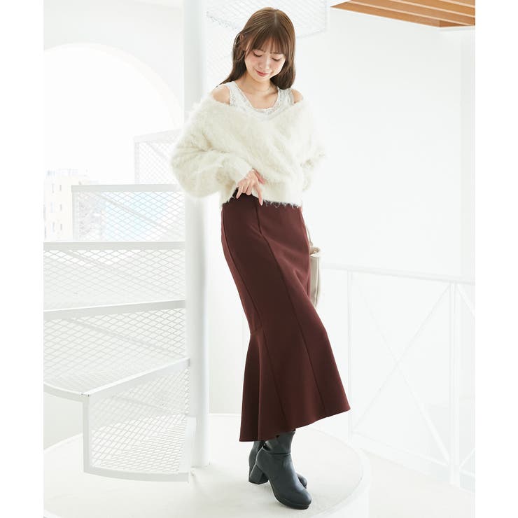 ふわふわカシュクールニット | MAJESTIC LEGON  | 詳細画像3 