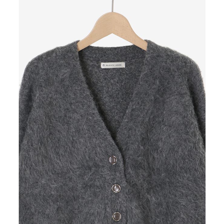 ふわふわVネックショートカーデ | MAJESTIC LEGON  | 詳細画像43 