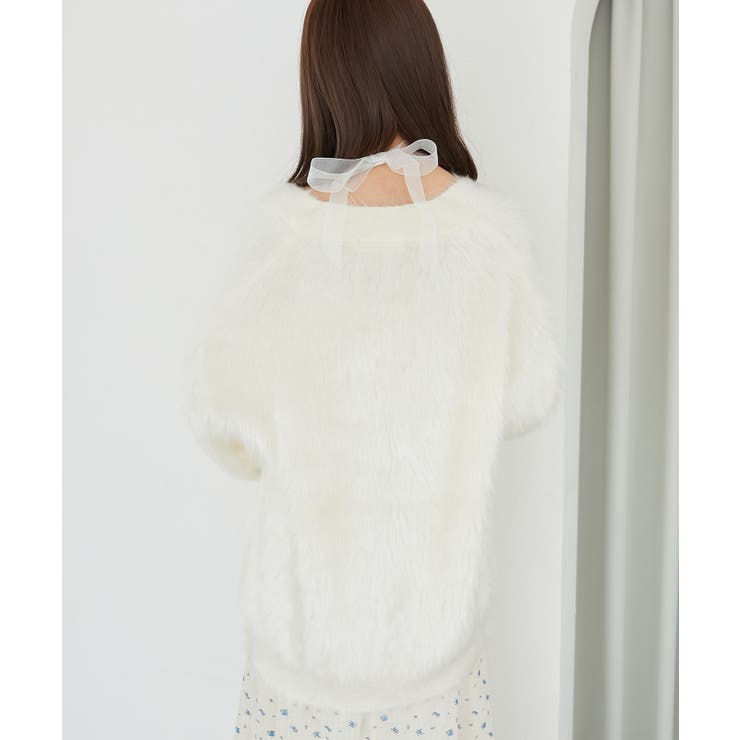 キラメキシャギーミディカーディガン | MAJESTIC LEGON  | 詳細画像11 