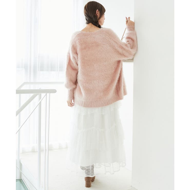 キラメキシャギーミディカーディガン | MAJESTIC LEGON  | 詳細画像18 