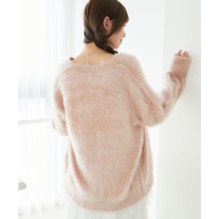 キラメキシャギーミディカーディガン | MAJESTIC LEGON  | 詳細画像21 