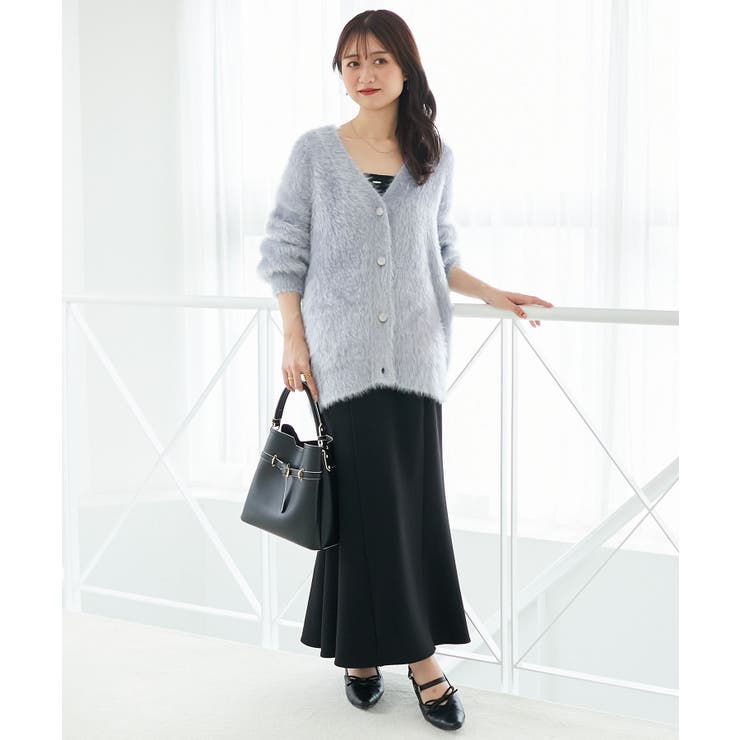 キラメキシャギーミディカーディガン | MAJESTIC LEGON  | 詳細画像23 