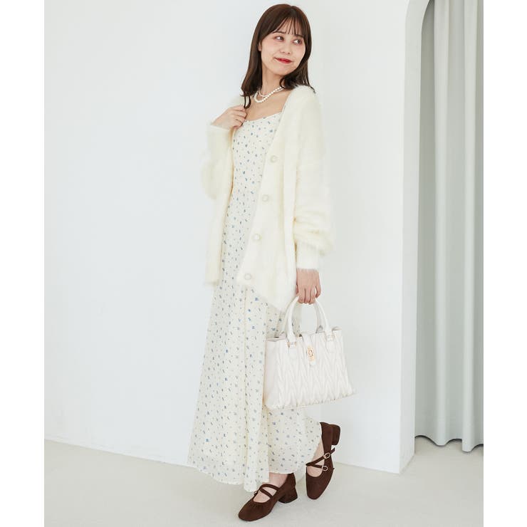 キラメキシャギーミディカーディガン | MAJESTIC LEGON  | 詳細画像7 