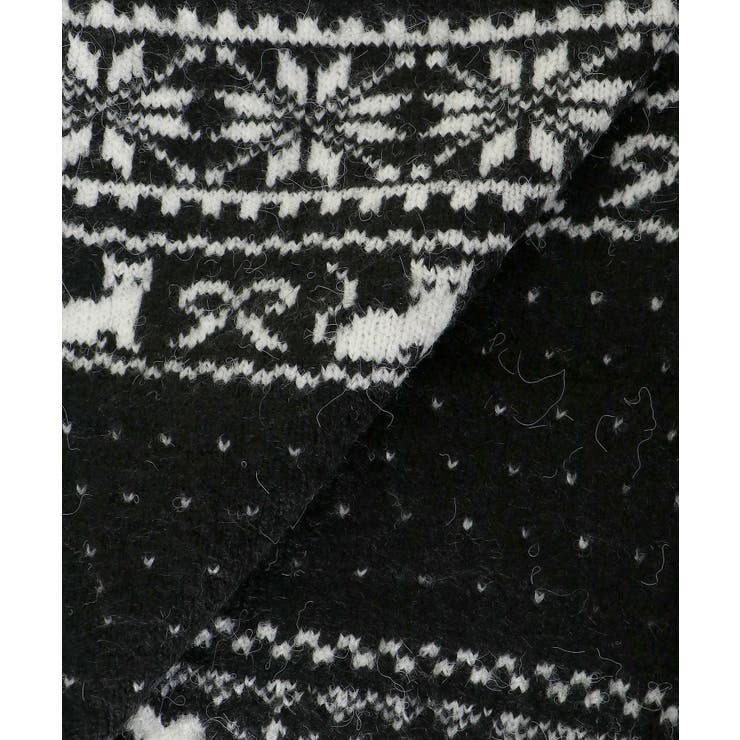 襟付きネコチャンジャカードカーデ | MAJESTIC LEGON  | 詳細画像28 