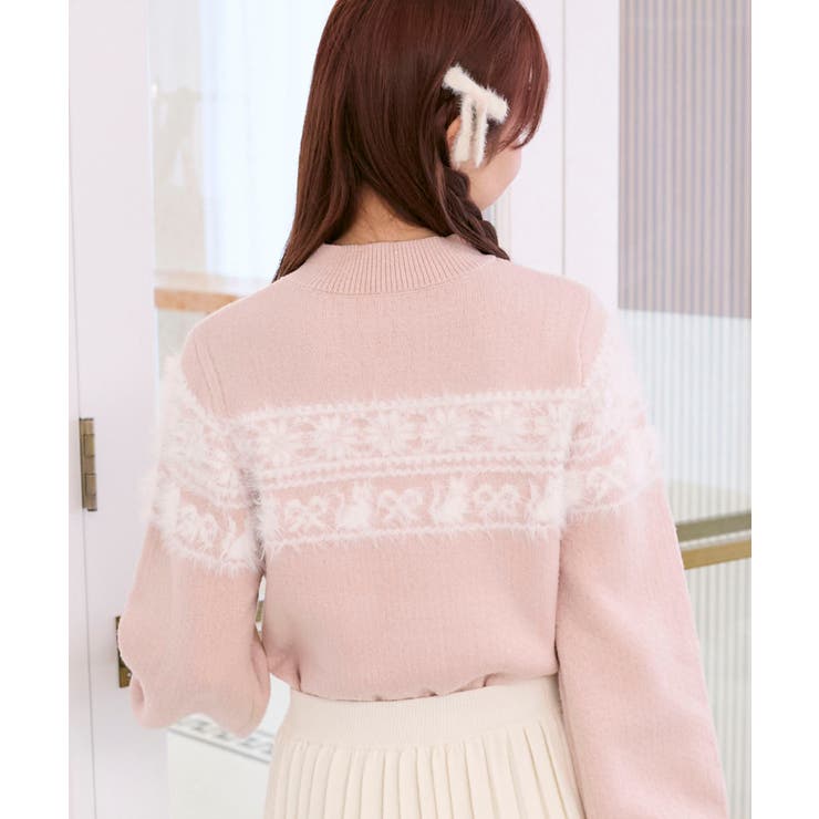 ネコチャンジャカードトップス | MAJESTIC LEGON  | 詳細画像14 