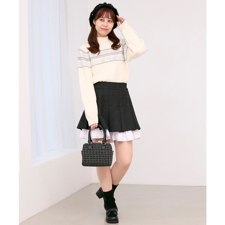 ネコチャンジャカードトップス | MAJESTIC LEGON  | 詳細画像2 