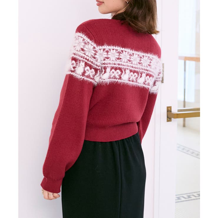 ネコチャンジャカードトップス | MAJESTIC LEGON  | 詳細画像21 