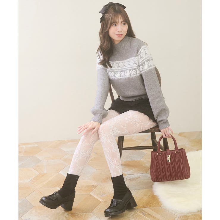 ネコチャンジャカードトップス | MAJESTIC LEGON  | 詳細画像23 