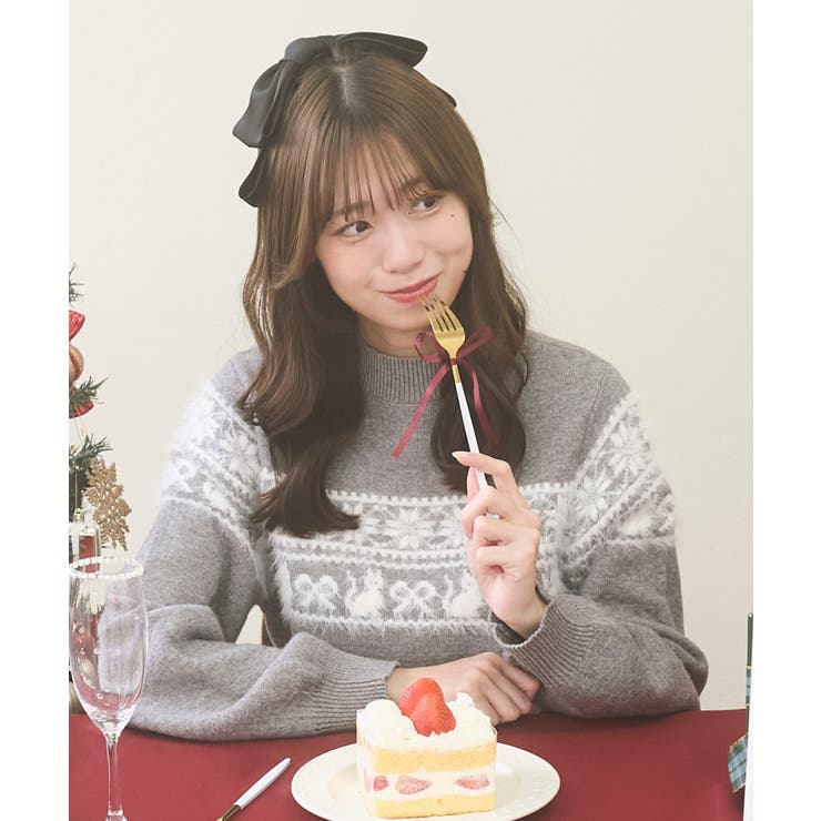 ネコチャンジャカードトップス | MAJESTIC LEGON  | 詳細画像24 