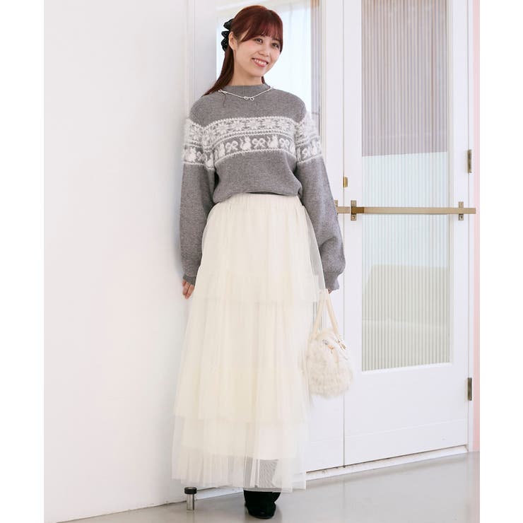 ネコチャンジャカードトップス | MAJESTIC LEGON  | 詳細画像25 