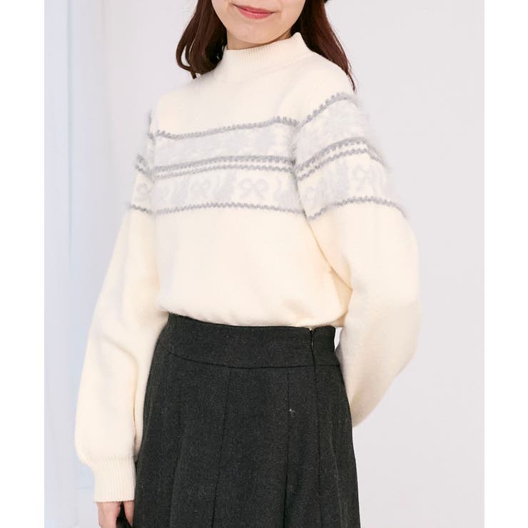 ネコチャンジャカードトップス | MAJESTIC LEGON  | 詳細画像6 