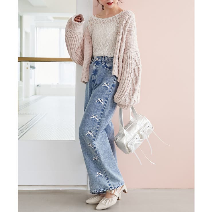 ハートマシュマロモールカーディガン | MAJESTIC LEGON  | 詳細画像10 