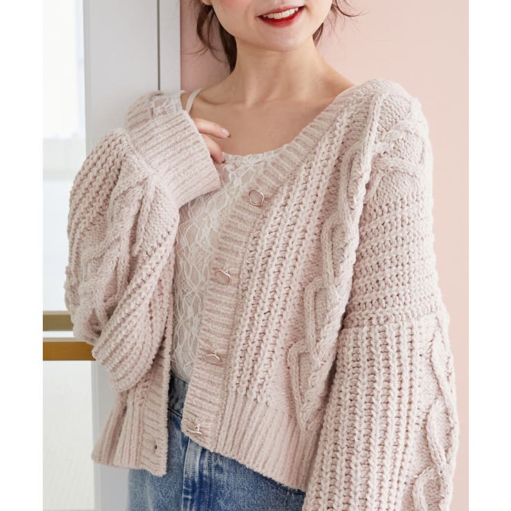 ハートマシュマロモールカーディガン | MAJESTIC LEGON  | 詳細画像13 