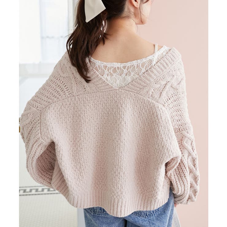 ハートマシュマロモールカーディガン | MAJESTIC LEGON  | 詳細画像14 