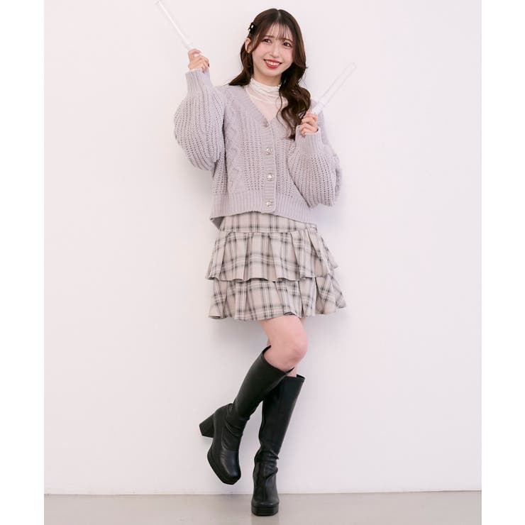 ハートマシュマロモールカーディガン | MAJESTIC LEGON  | 詳細画像16 