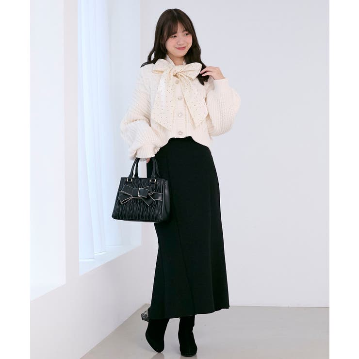 ハートマシュマロモールカーディガン | MAJESTIC LEGON  | 詳細画像2 