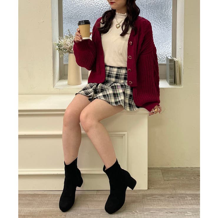 ハートマシュマロモールカーディガン | MAJESTIC LEGON  | 詳細画像21 