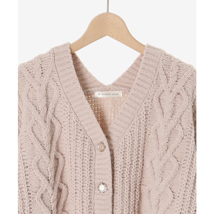 ハートマシュマロモールカーディガン | MAJESTIC LEGON  | 詳細画像41 