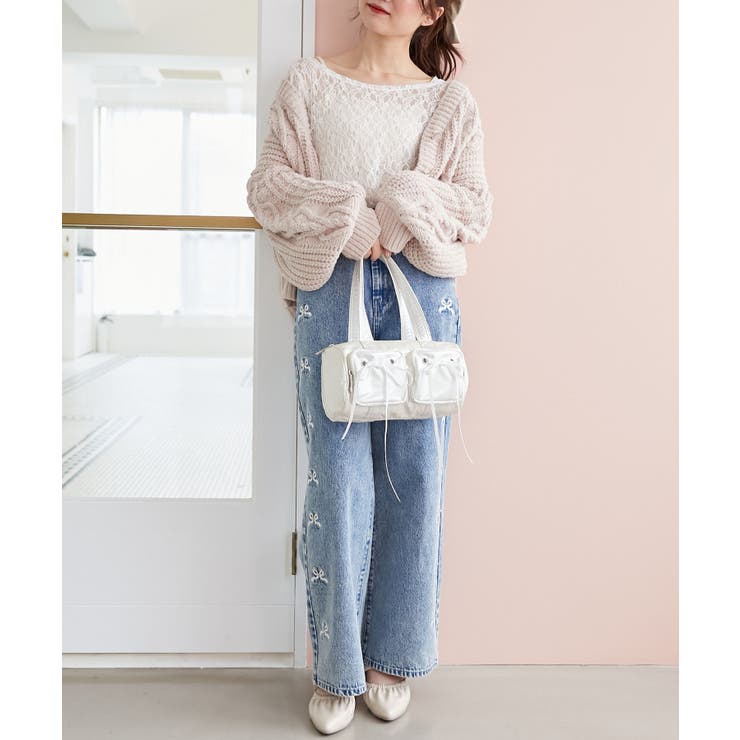 ハートマシュマロモールカーディガン | MAJESTIC LEGON  | 詳細画像9 