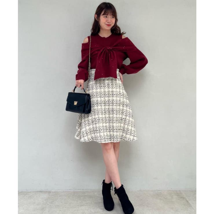 アソートデザインリボンニットトップス | MAJESTIC LEGON  | 詳細画像30 