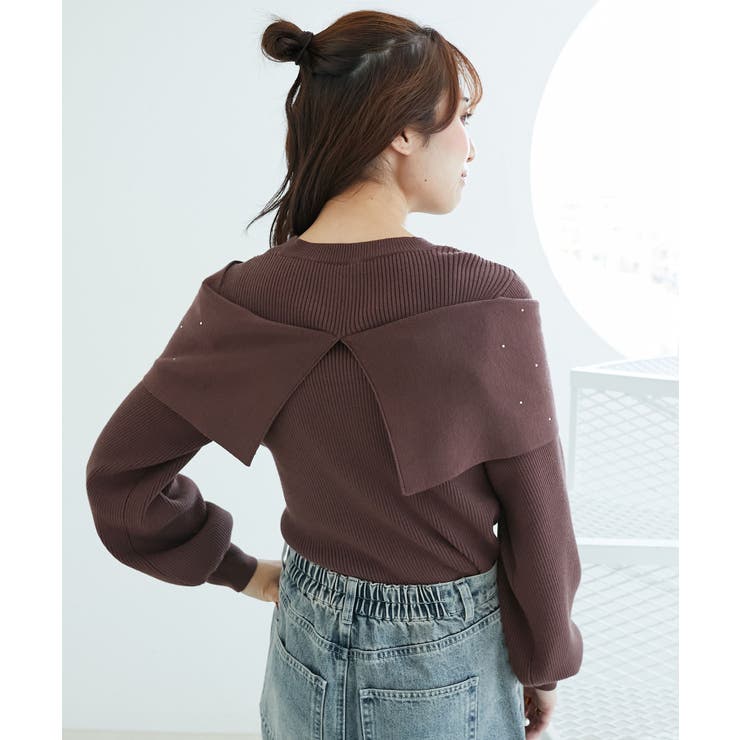 アソートデザインリボンニットトップス | MAJESTIC LEGON  | 詳細画像44 