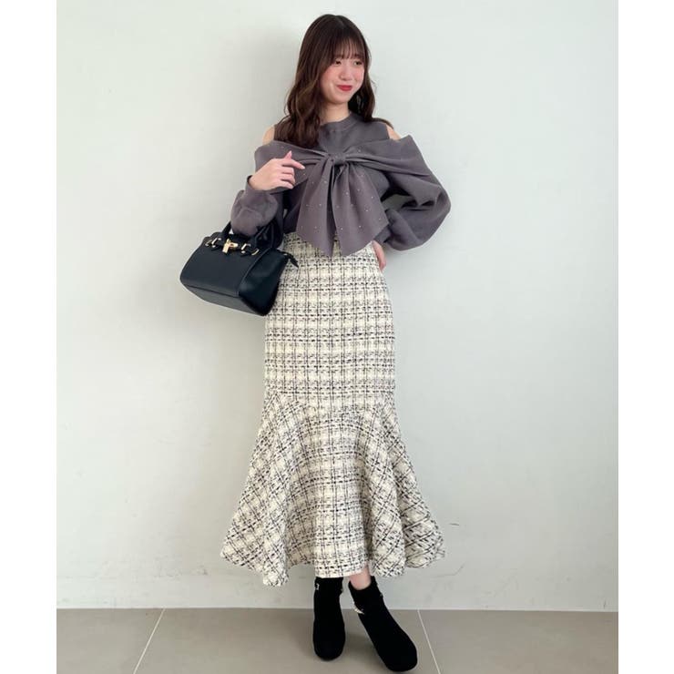 アソートデザインリボンニットトップス | MAJESTIC LEGON  | 詳細画像46 