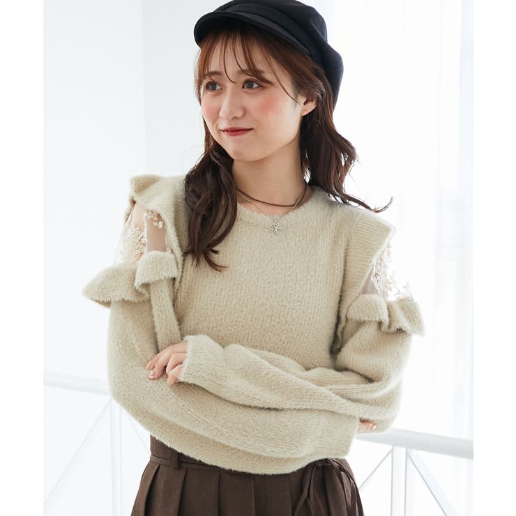 Ladyフリルシャギーニット | MAJESTIC LEGON  | 詳細画像13 