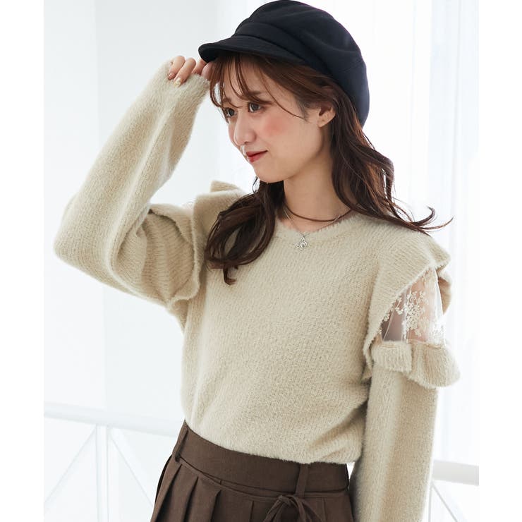 Ladyフリルシャギーニット | MAJESTIC LEGON  | 詳細画像14 