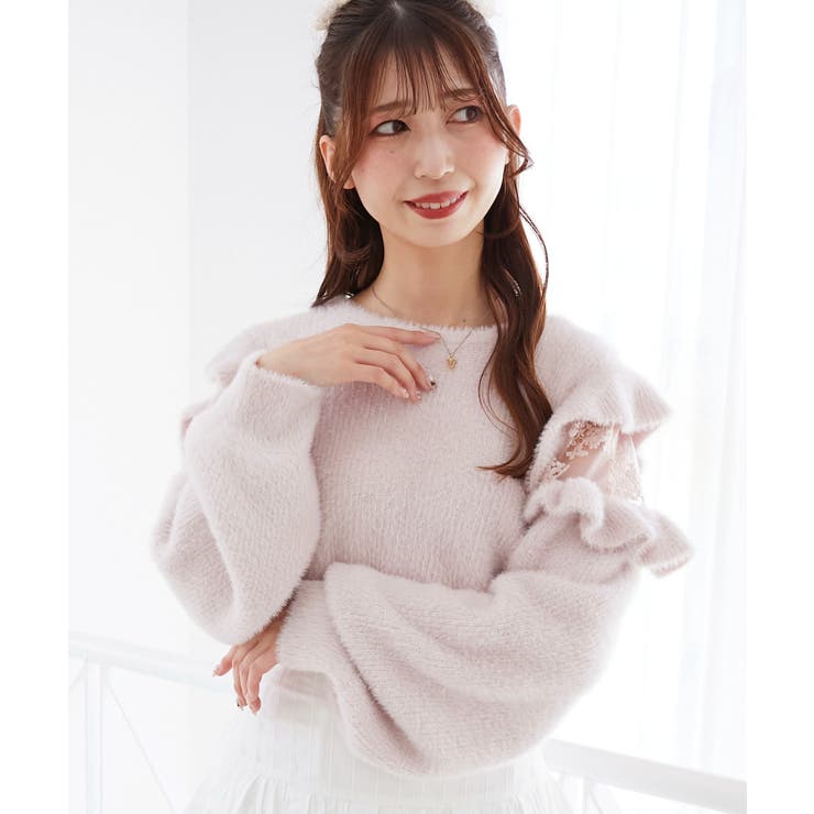 Ladyフリルシャギーニット | MAJESTIC LEGON  | 詳細画像19 