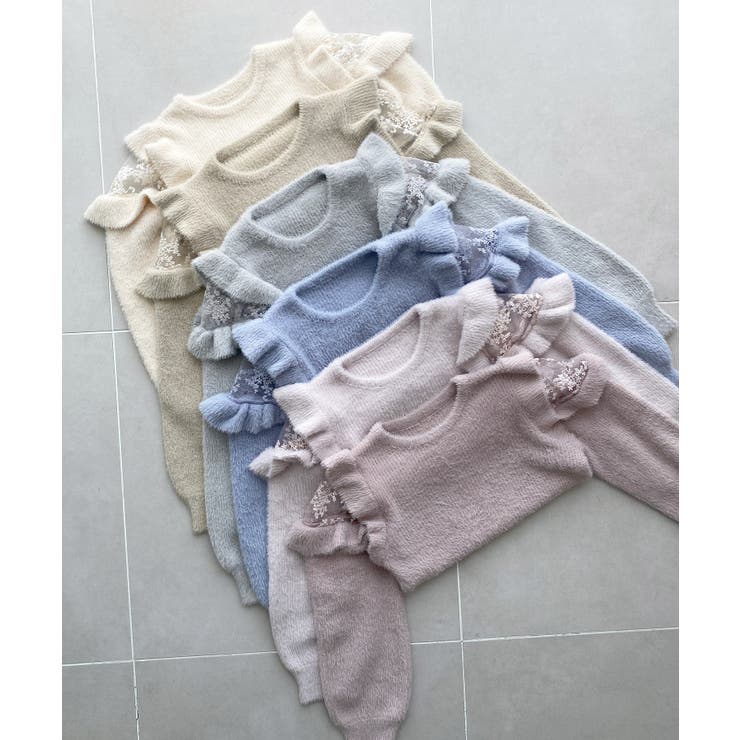 Ladyフリルシャギーニット | MAJESTIC LEGON  | 詳細画像2 