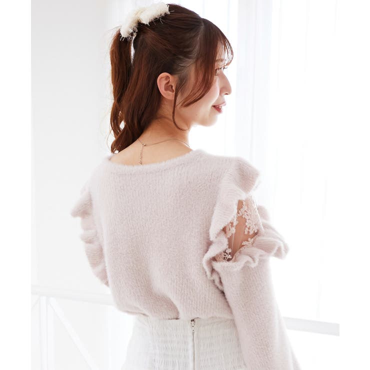 Ladyフリルシャギーニット | MAJESTIC LEGON  | 詳細画像21 