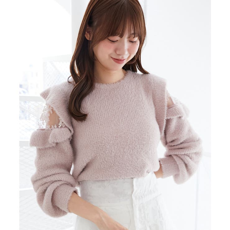 Ladyフリルシャギーニット | MAJESTIC LEGON  | 詳細画像25 